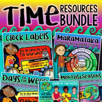 Preview of Time Bundle (Time Resources for Kiwi teachers)