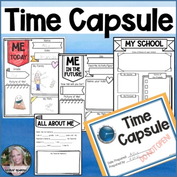 Time Capsule Activity by JD's Rockin' Readers | Teachers Pay Teachers