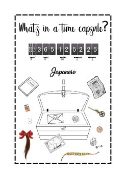 Preview of Time Capsule C2C Unit 6 - Japanese
