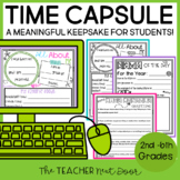 Time Capsule End of the Year Memory Book Digital End of th
