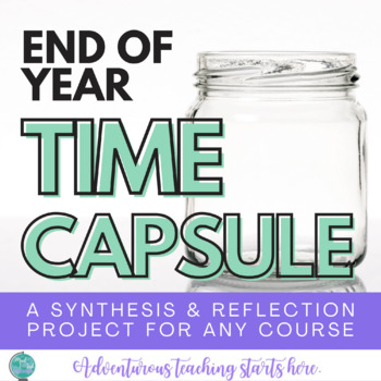 Preview of Time Capsule End of Year Project:  Reflection and Synthesis for High School ELA