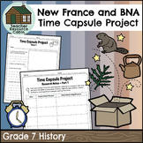 Time Capsule Project - New France and British North Americ