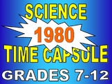 Time Capsule - Year 1980 (STEM article / worksheet / webqu
