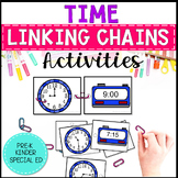 Time Linking Chains - Great for Fine Motor Task Boxes and 
