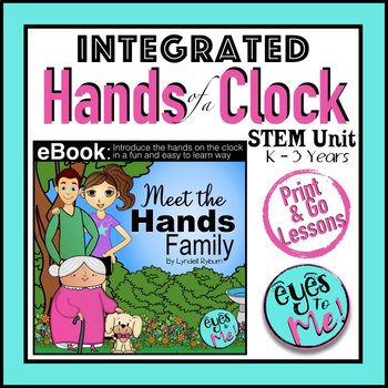 Preview of Reading Time: Hands on a Clock: eBook & Integrated STEM Unit #Distance Learning