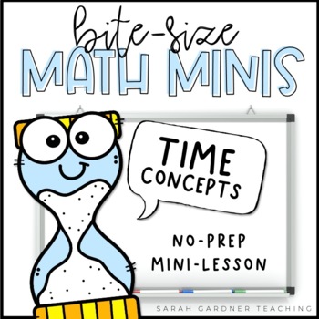 Preview of Time Concepts | Math Mini-Lesson | PowerPoint & Google Slides