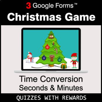 Time Conversion: Seconds & Minutes | Christmas Decoration Game ...