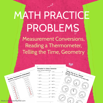 Math Story : Temperature And It's Conversion - Fun2Do Labs