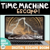Telling Time & Elapsed Time Games - Digital Math Escape Ro