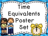 Time Equivalents/Time Equivalency Poster Set--Seconds-Minu