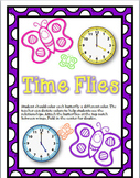 Time Flies - A Spring themed- time craft activity