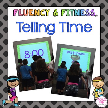 Preview of Telling Time Fluency & Fitness® Brain Breaks