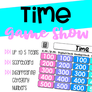 Preview of Time Game Show Slides l Interactive Game l Test Review Game 