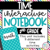 Time Interactive Math Notebook for 2nd Grade