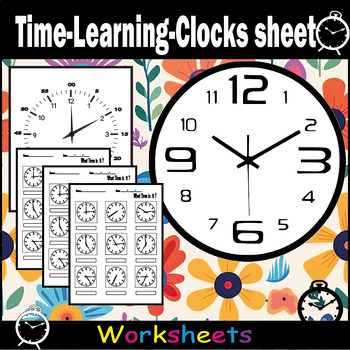 Preview of Time-Learning-Clocks sheet