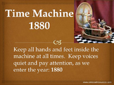 Time Machine: 1880 - Power Point Presentation