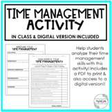Time Management Activity | Family & Consumer Sciences