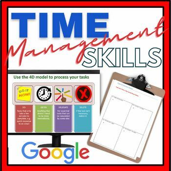 Preview of Time Management Slides and Activities Google - Workplace and Classroom