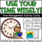 Using Time Wisely or Staying Focused Sorting Activity