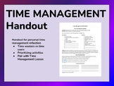 Time Management Handout