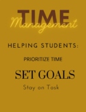 Time Management and Setting Goals