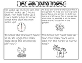 Time Math Journal Problems
