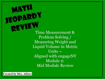 Preview of Time Measurement & Weight & Volume 3rd Grade Math Game ~Promethean/ClassFlow