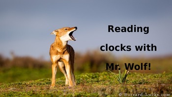 Preview of Time PowerPoint - What's the time Mr. Wolf?