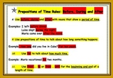 Time Prepositions, Gandhi Reading, Vocab, Writing, Instruc