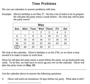 time problems 4th grade worksheets individualized math by destiny woods