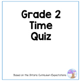 Time Quiz (Grade 2)