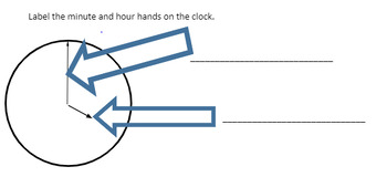 Preview of Time Review Quiz(digital, analog, elapsed time)