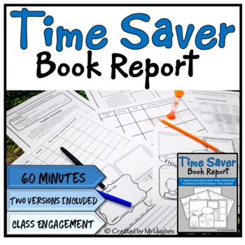 Preview of Time Saver Book Report | Easy Fiction Book Review