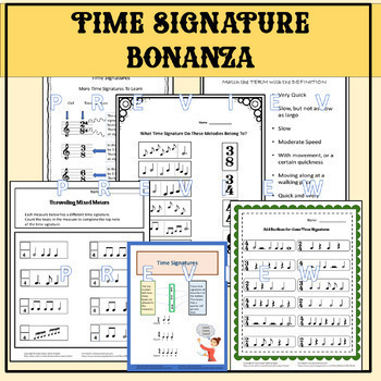 Preview of Time Signature Bonanza