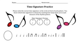 Time Signature Identification Practice
