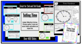 Time Slideshow and Assessment for Third Grade