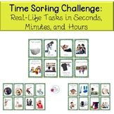 Time Sorting Challenge: Real life tasks in seconds, minute