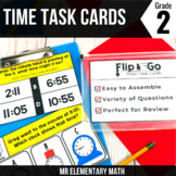 Time Task Cards 2nd Grade Math Centers