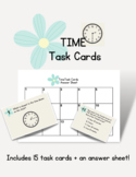 Time Task Cards