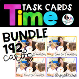Time Task Cards BUNDLE - Great for Test Prep and Review
