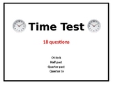 Time Test - 18 questions