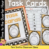 Telling Time To the Quarter Hour Task Cards