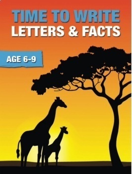 Preview of Time To Write Letters And Facts (6-9 years) Printed And Posted Edition