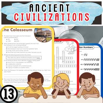 Preview of Time Travelers' Treasures: Exploring Civilizations with Educational Resources