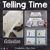 Time Unit - Telling Time Activities and Games BUNDLE