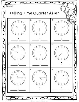 time quarter to quarter after half past by robin wilson