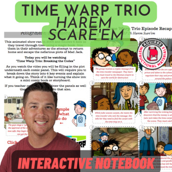 Preview of Time Warp Trio: Harem, Scare'em - Storyboard Recap - Islamic World - Middle Ages