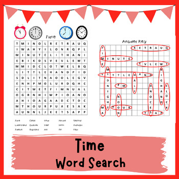 time travel word search