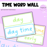 Time - Word Wall