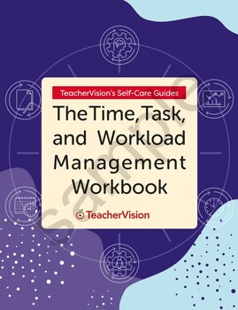Preview of Time, Workload and Stress Management Workbook for Teachers